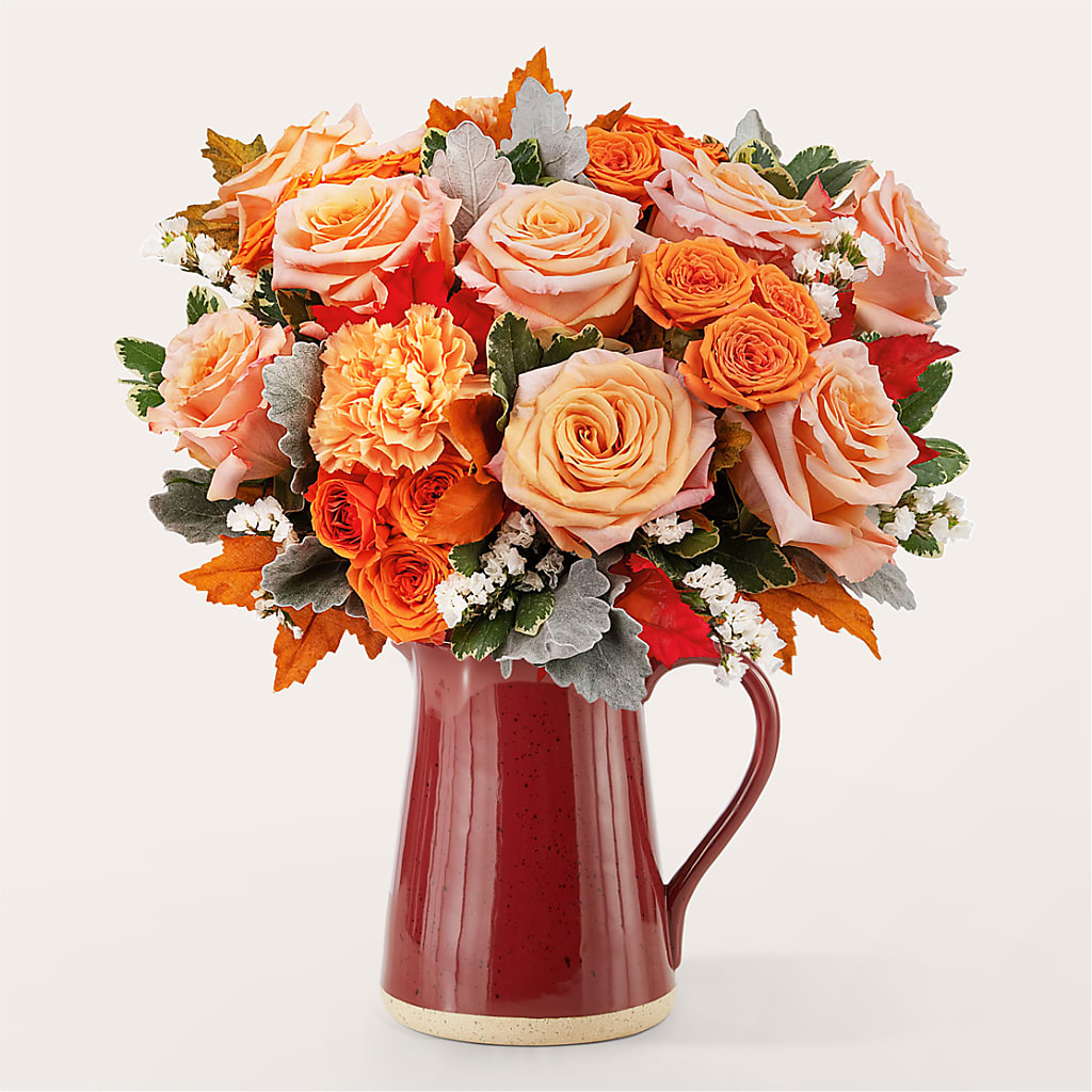 Pumpkin Pie Bouquet –  Tinys Flowers, Lansing IL