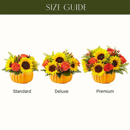 Pick of the Patch Pumpkin Bouquet –  Tinys Flowers, Lansing IL