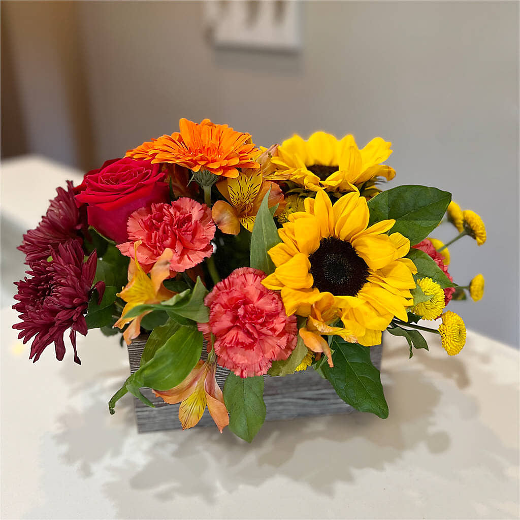 Autumn Orchard Bouquet –  Tinys Flowers, Lansing IL