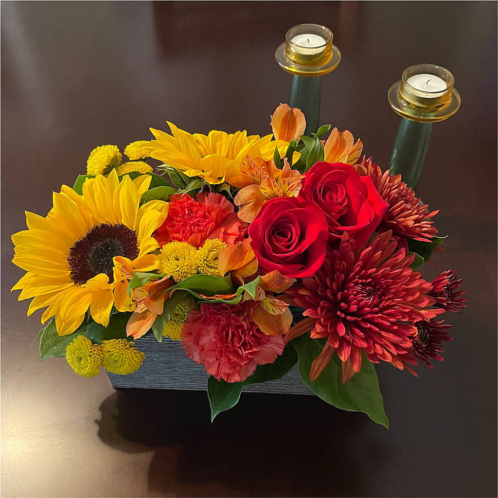 Autumn Orchard Bouquet –  Tinys Flowers, Lansing IL