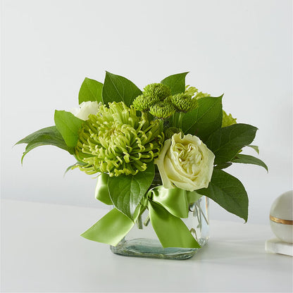 Emerald Forest Bouquet –  Tinys Flowers, Lansing IL