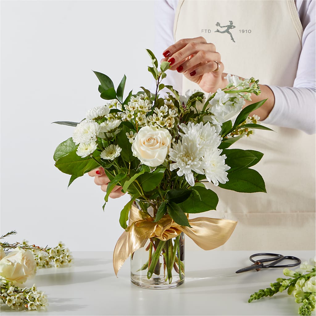 New Beginnings – A Florist Original –  Tinys Flowers, Lansing IL