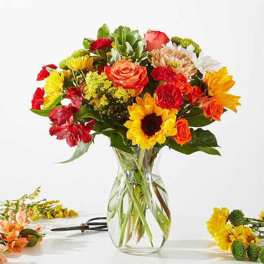 Fall Delight – A Florist Original –  Tinys Flowers, Lansing IL