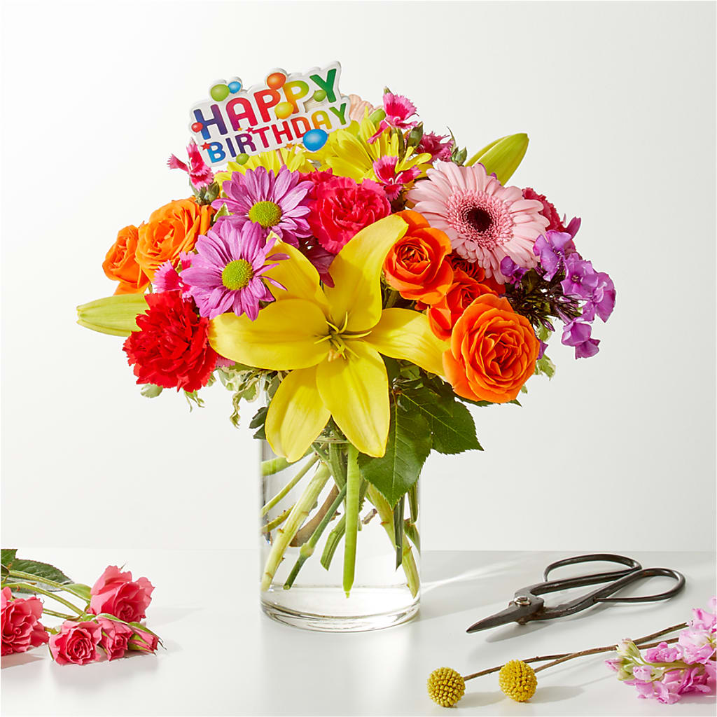 Cue the Confetti - A Florist Original –  Tinys Flowers, Lansing IL
