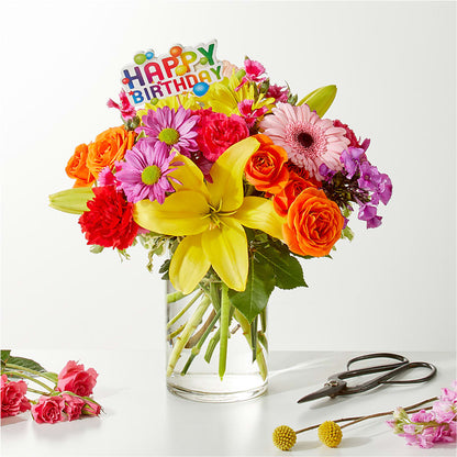 Cue the Confetti - A Florist Original –  Tinys Flowers, Lansing IL