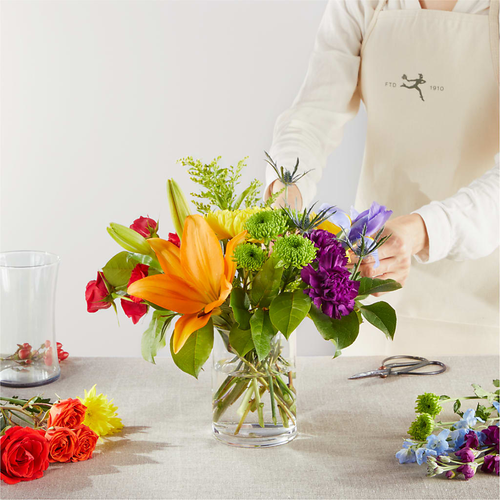 Summer Spectra - A Florist Original –  Tinys Flowers, Lansing IL