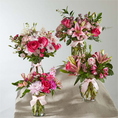 Pink Ribbon - A Florist Original –  Tinys Flowers, Lansing IL