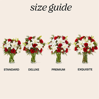 Sparkling Snowflakes Bouquet –  Tinys Flowers, Lansing IL