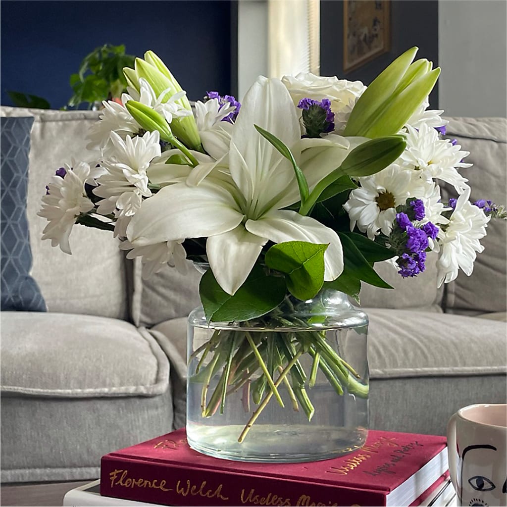 Beyond Blue Bouquet –  Tinys Flowers, Lansing IL