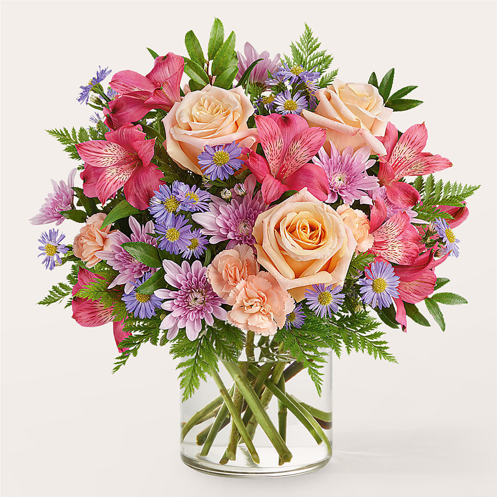Sunset Serenade Bouquet –  Tinys Flowers, Lansing IL