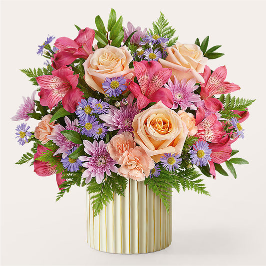 Sunset Serenade Bouquet –  Tinys Flowers, Lansing IL