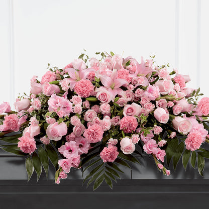 Garden of Comfort Casket Spray (Standard) –  Tinys Flowers, Lansing IL