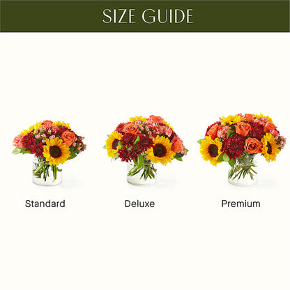 September Sunset Bouquet –  Tinys Flowers, Lansing IL