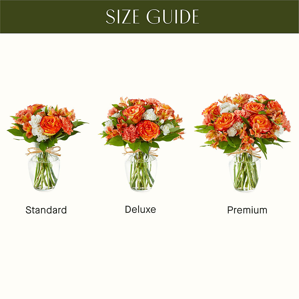 Apricot Glow Bouquet –  Tinys Flowers, Lansing IL
