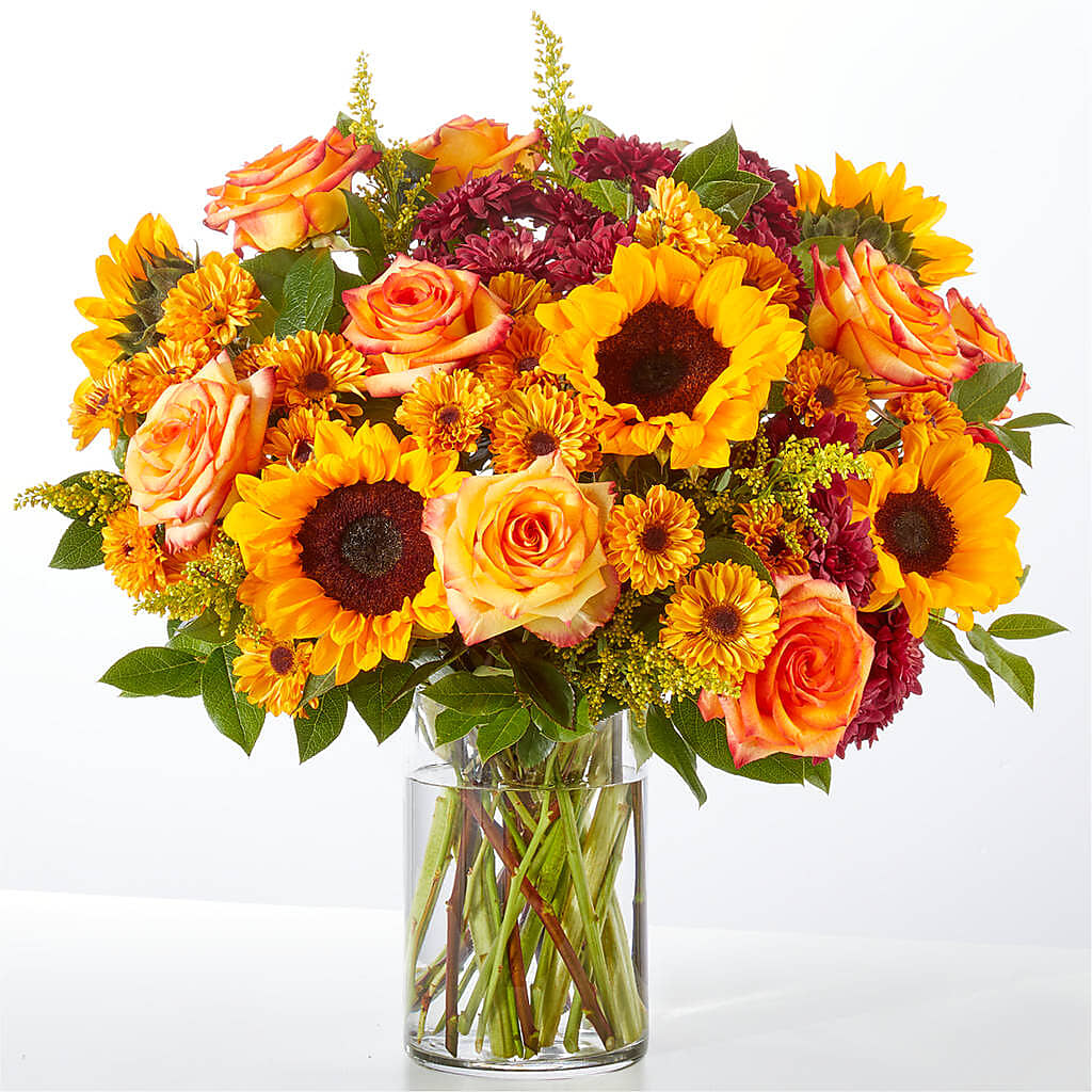 Flannel Scarf Bouquet –  Tinys Flowers, Lansing IL