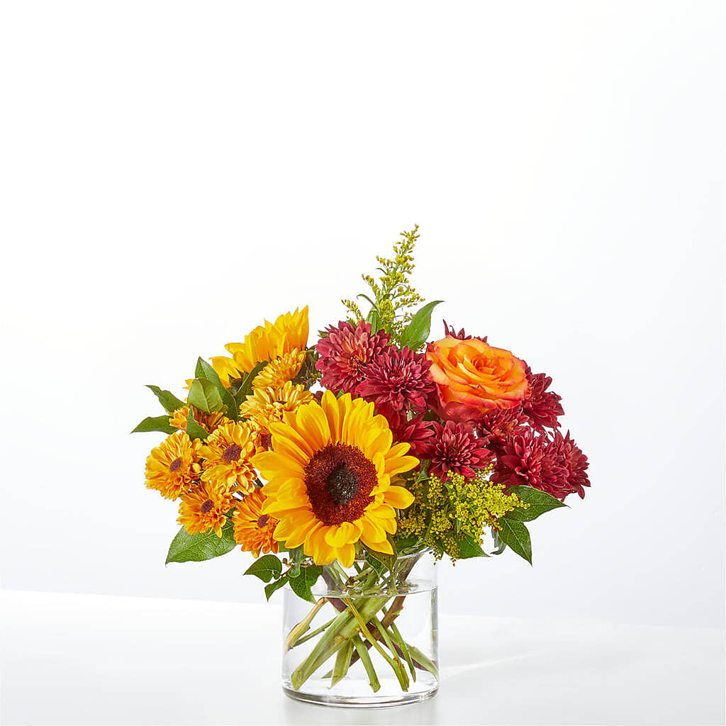 Flannel Scarf Bouquet –  Tinys Flowers, Lansing IL