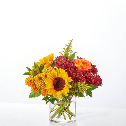 Flannel Scarf Bouquet –  Tinys Flowers, Lansing IL