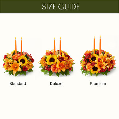 Grateful Centerpiece –  Tinys Flowers, Lansing IL