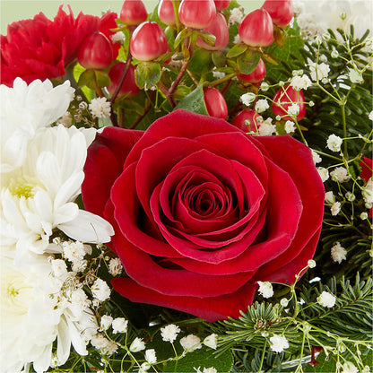 Chance of Flurries Bouquet –  Tinys Flowers, Lansing IL