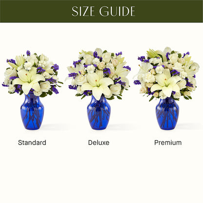 Sapphire Rush Bouquet –  Tinys Flowers, Lansing IL