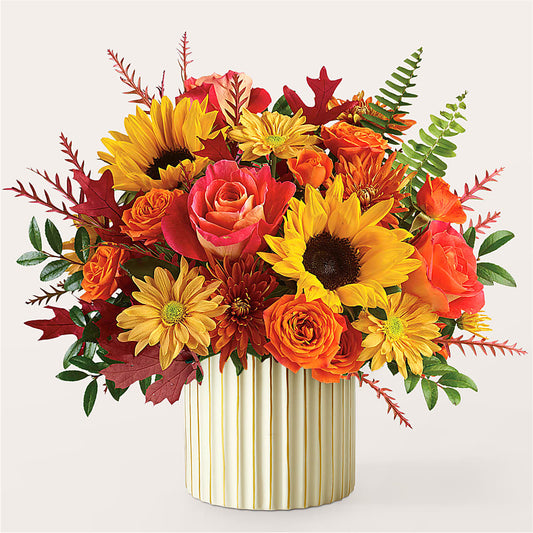 Fall Campfire Bouquet –  Tinys Flowers, Lansing IL