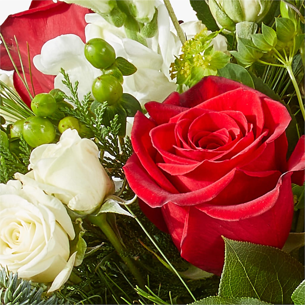 Deck the Halls Bouquet –  Tinys Flowers, Lansing IL