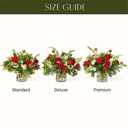 Deck the Halls Bouquet –  Tinys Flowers, Lansing IL