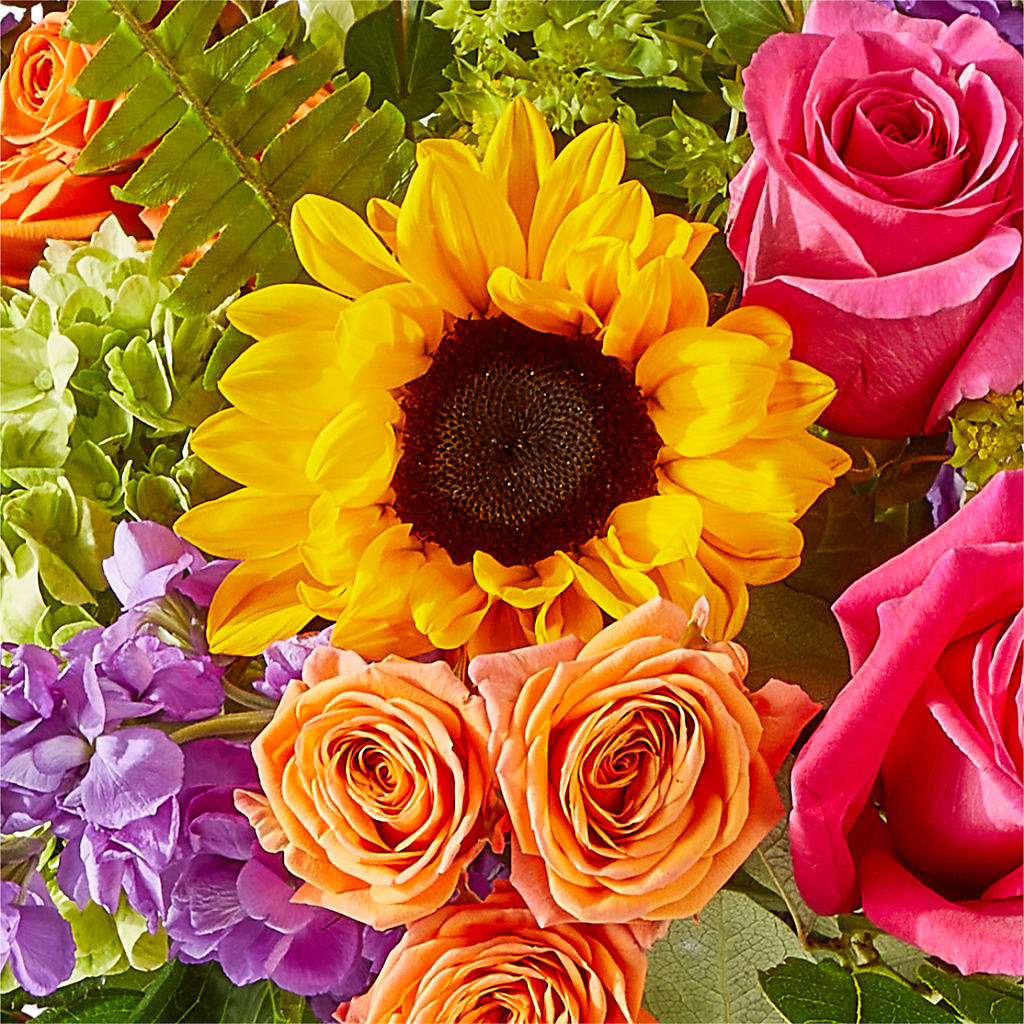 Vibrant Greetings Bouquet –  Tinys Flowers, Lansing IL