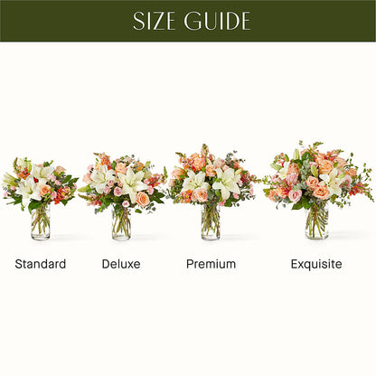 Grapefruit Splash Bouquet –  Tinys Flowers, Lansing IL
