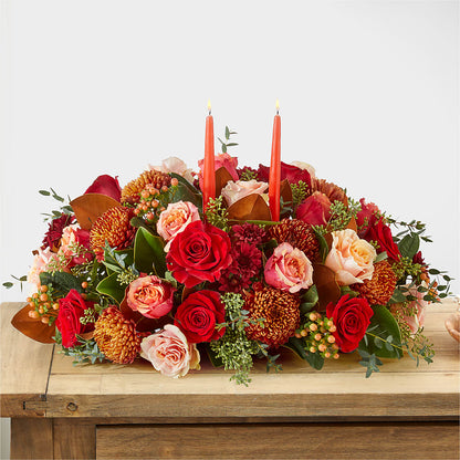 Gather Near Centerpiece –  Tinys Flowers, Lansing IL