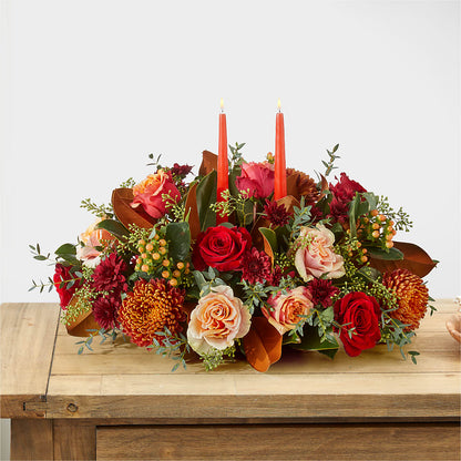 Gather Near Centerpiece –  Tinys Flowers, Lansing IL