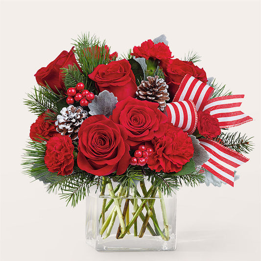 Baking Spirits Bright Bouquet –  Tinys Flowers, Lansing IL