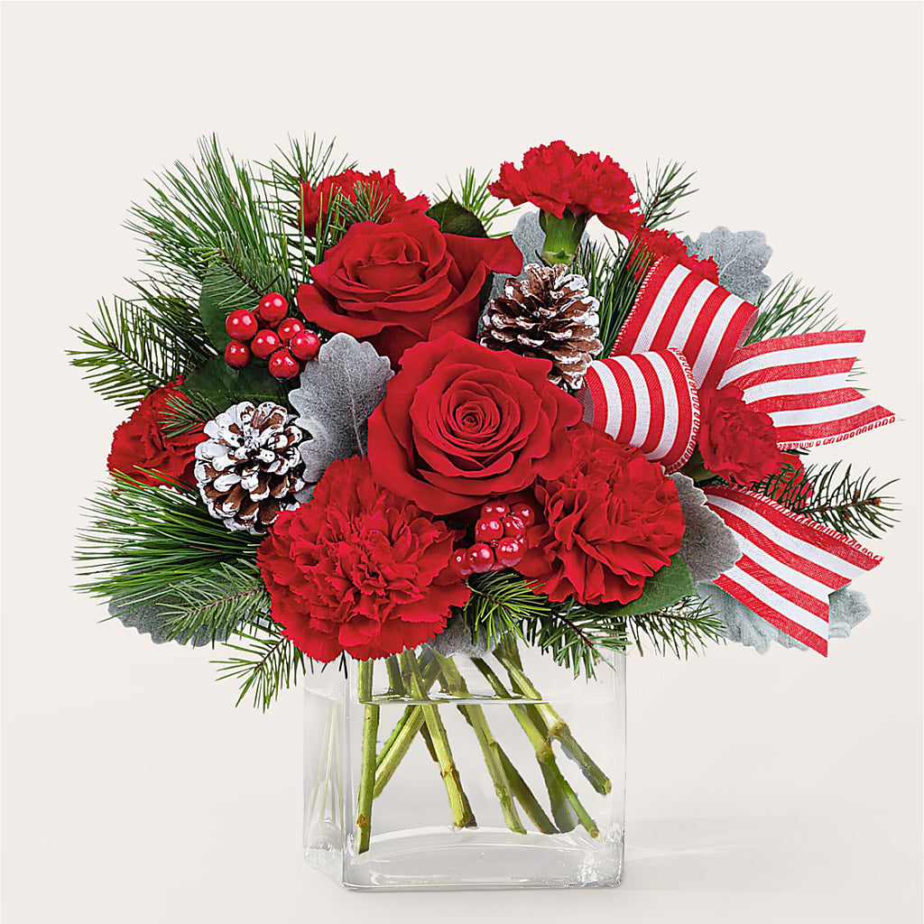 Baking Spirits Bright Bouquet –  Tinys Flowers, Lansing IL
