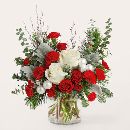 Trimming the Tree Bouquet –  Tinys Flowers, Lansing IL