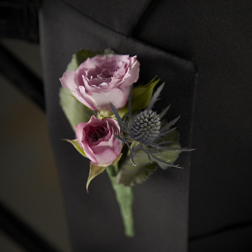 Veronica Boutonniere –  Tinys Flowers, Lansing IL