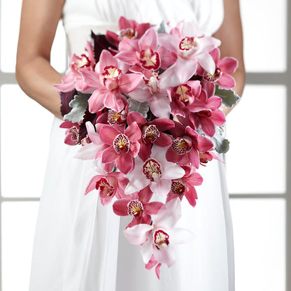 Pink Mink Bouquet –  Tinys Flowers, Lansing IL