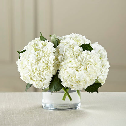 White Hydrangea Bouquet –  Tinys Flowers, Lansing IL