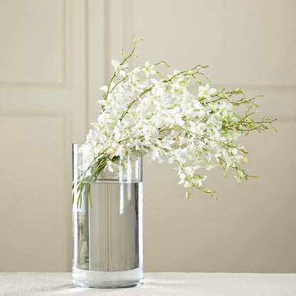 White Dendrobium Bouquet –  Tinys Flowers, Lansing IL